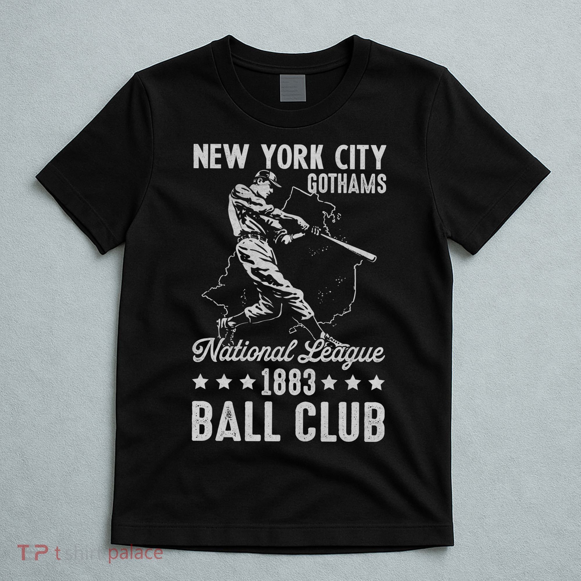 New York City Gothams Vintage Baseball Team T-Shirt