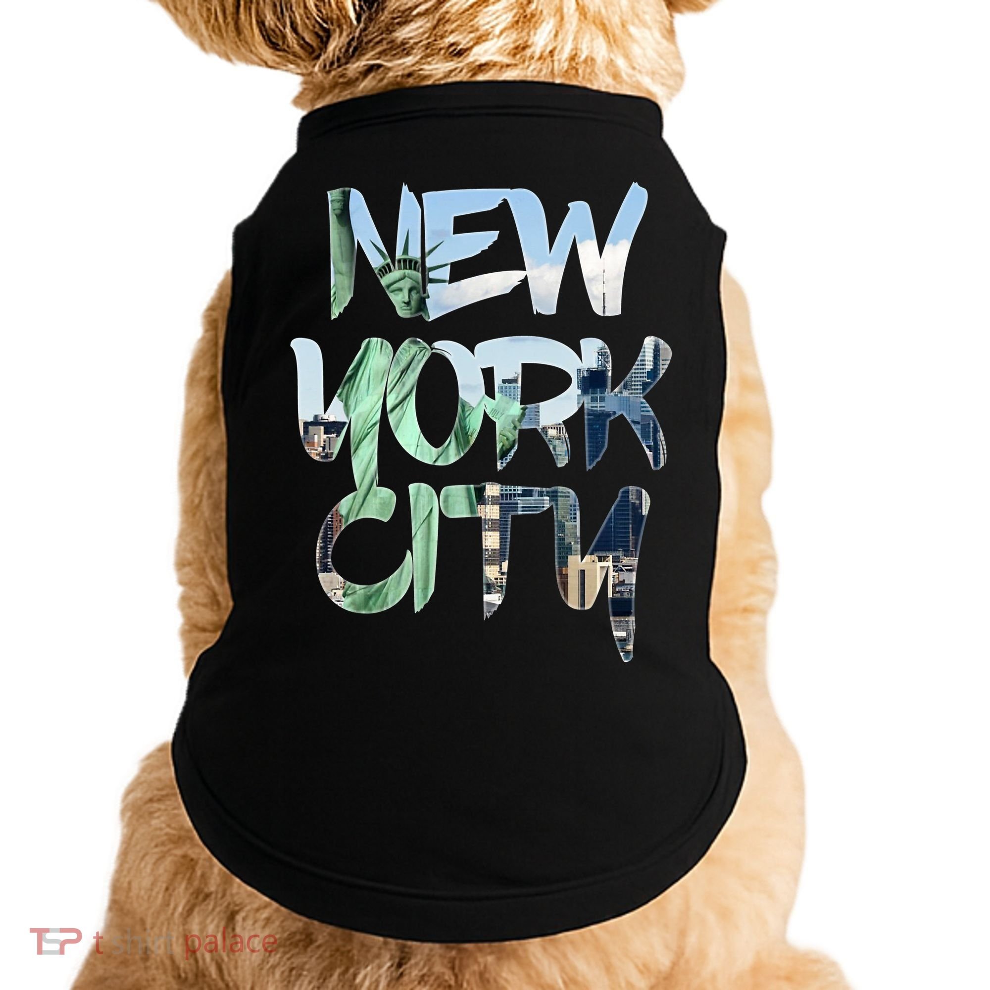 New York City NYC Liberty Doggie Tank