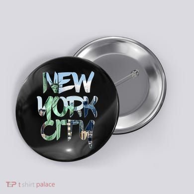 New York City NYC Liberty Button