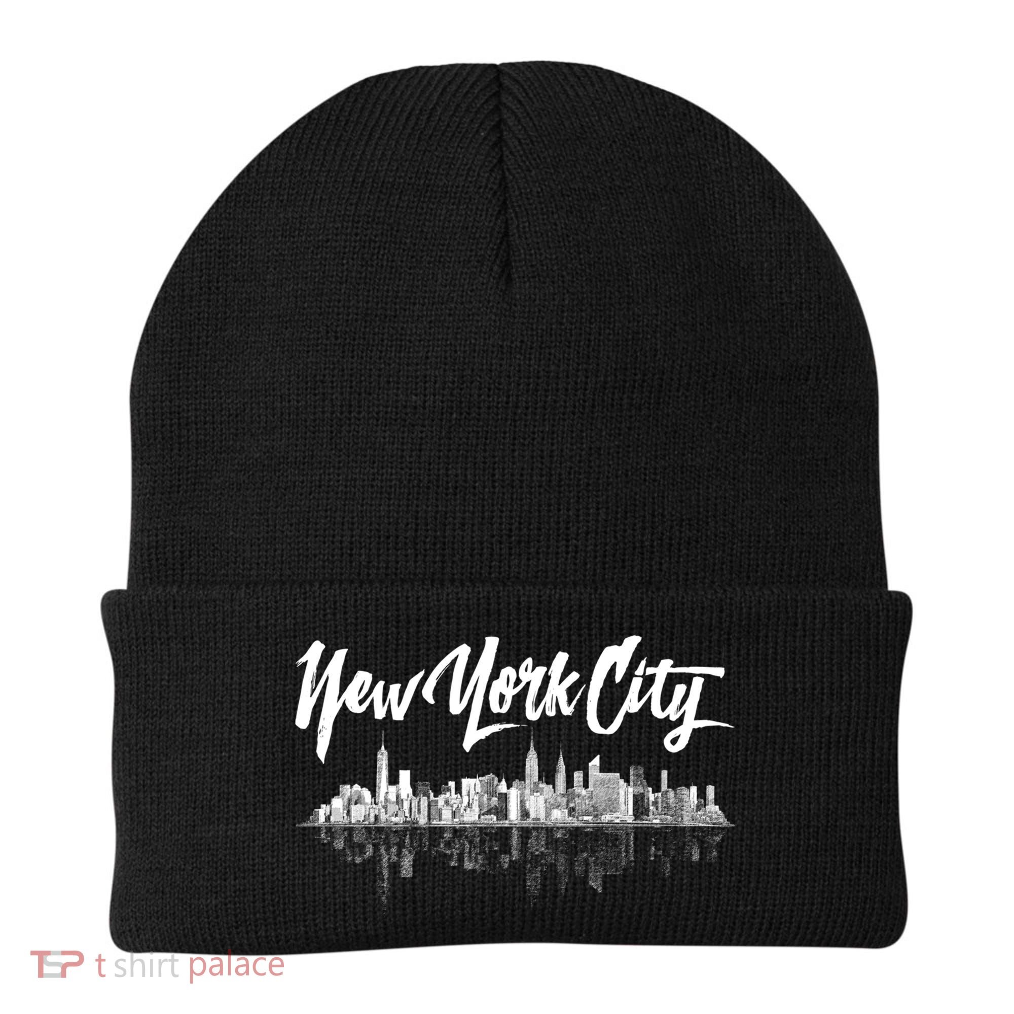 New York City Skyline Funny Gift Souvenirs  And  Beanie