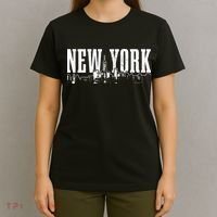 New York City Skyline Ny Vintage Nyc T-Shirt thumb 4