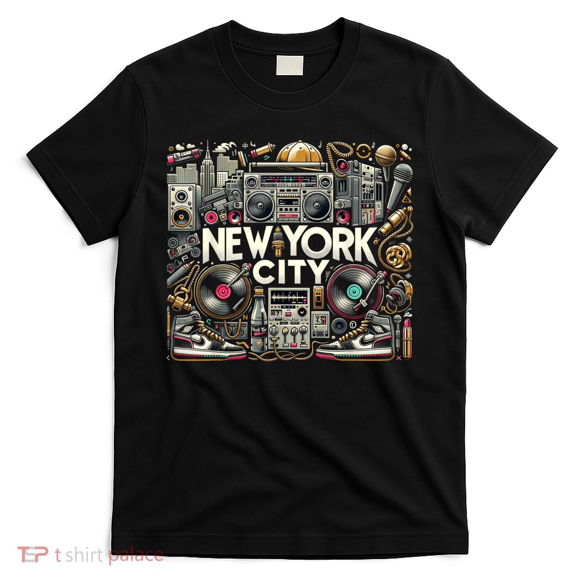 New York City Hip Hop | Women (Xs 6xl+) | Graphic T-Shirt