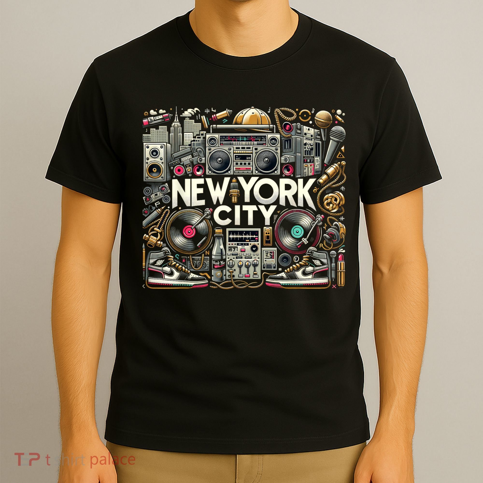 New York City Hip Hop | Women (Xs 6xl+) | Graphic T-Shirt