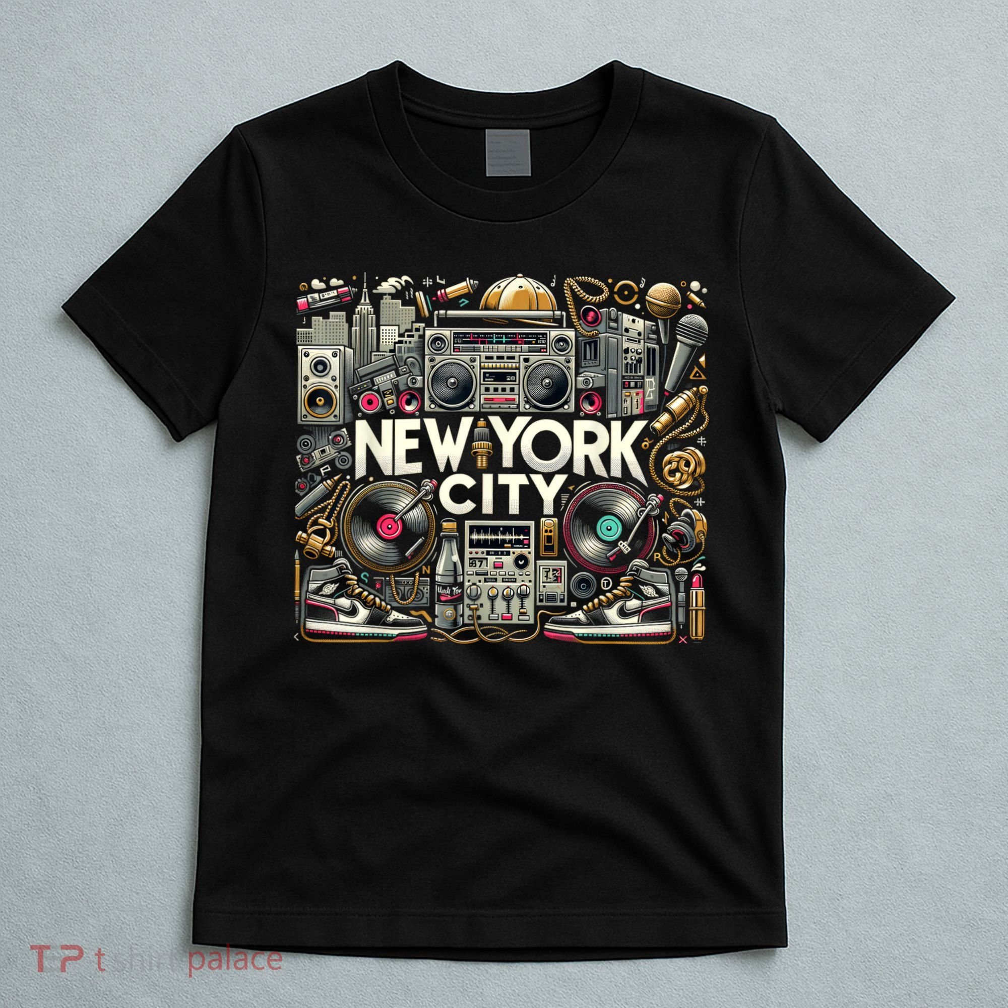 New York City Hip Hop | Women (Xs 6xl+) | Graphic T-Shirt