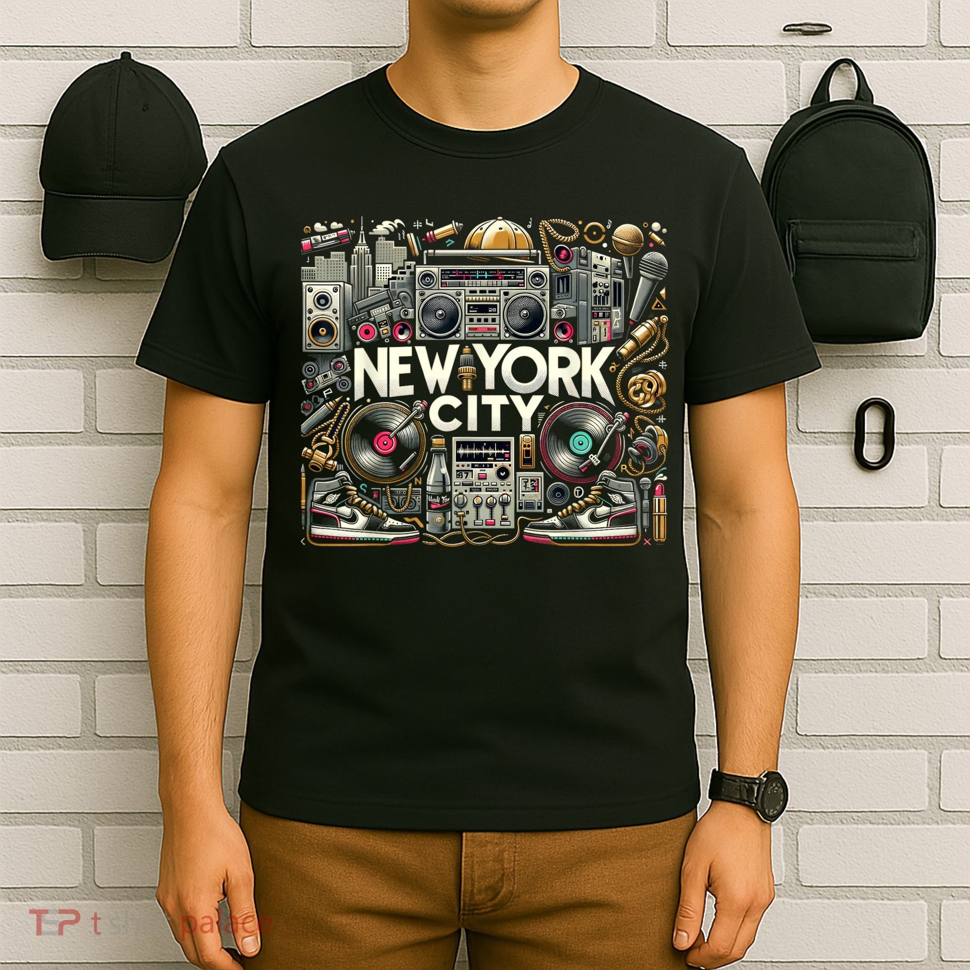 New York City Hip Hop | Women (Xs 6xl+) | Graphic T-Shirt