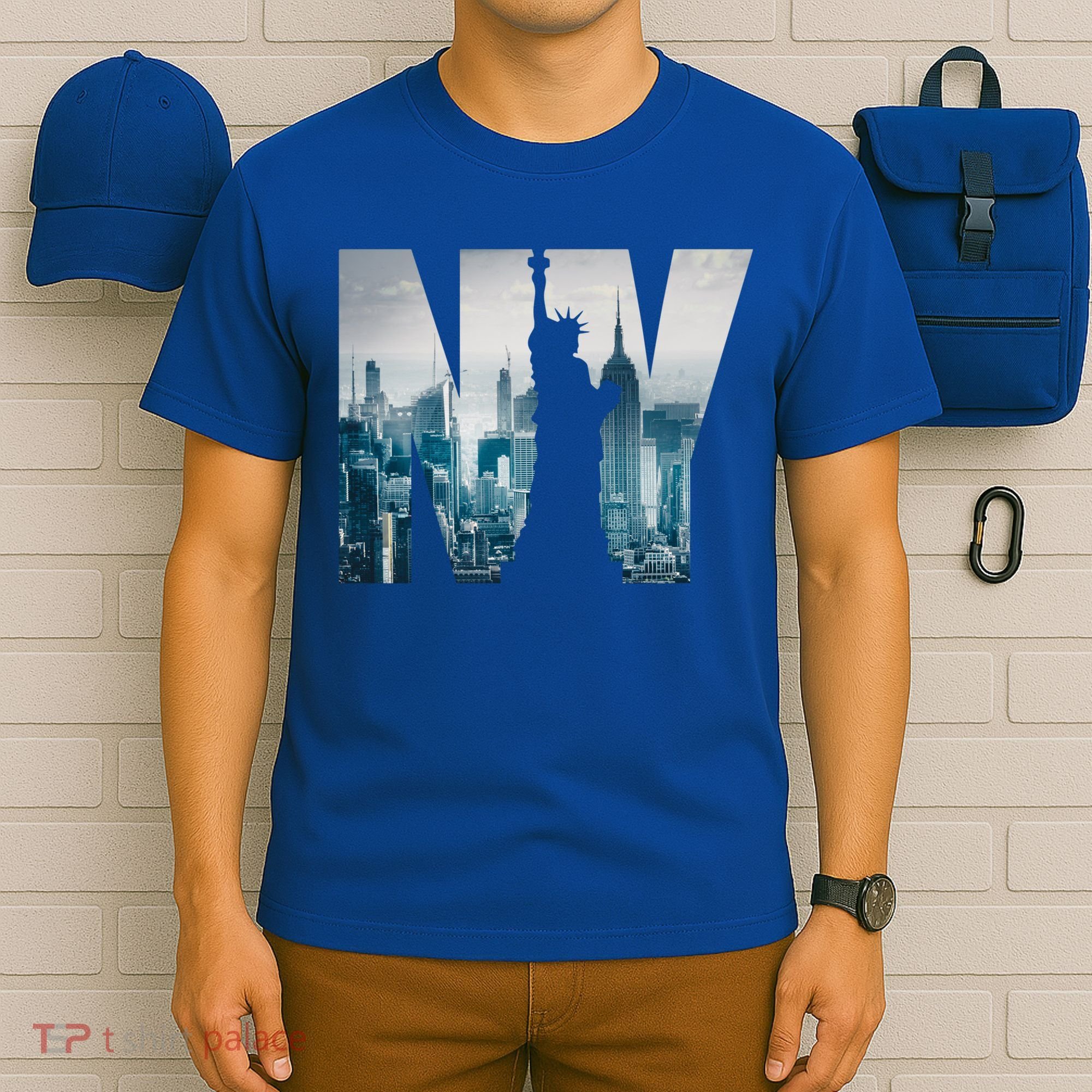 New York City Skyline Gift New York Cool Gift New York City Cool Gift T-Shirt