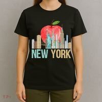 New York City NYC Iconic Skyline Big Apple Gift Souvenir T-Shirt thumb 4