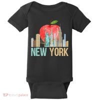 New York City NYC Iconic Skyline Big Apple Gift Souvenir Baby Bodysuit thumb 0