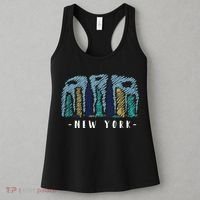 New York Cartoon Style Illustration Women's Tank Top thumb 3