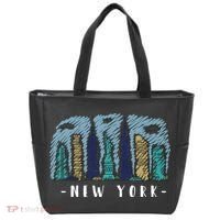 New York Cartoon Style Illustration Tote Bag thumb 0