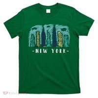 New York Cartoon Style Illustration T-Shirt thumb 0