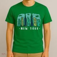 New York Cartoon Style Illustration T-Shirt thumb 3