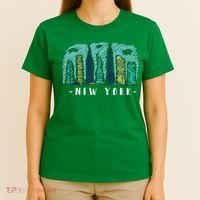 New York Cartoon Style Illustration T-Shirt thumb 4
