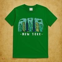 New York Cartoon Style Illustration T-Shirt thumb 5