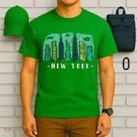New York Cartoon Style Illustration T-Shirt thumb 6