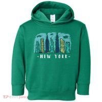 New York Cartoon Style Illustration Toddler Hoodie thumb 0