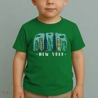 New York Cartoon Style Illustration Toddler T-Shirt thumb 2