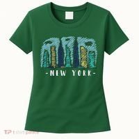 New York Cartoon Style Illustration Women's T-Shirt thumb 0
