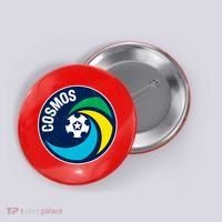 New York Cosmos Soccer Button thumb 0