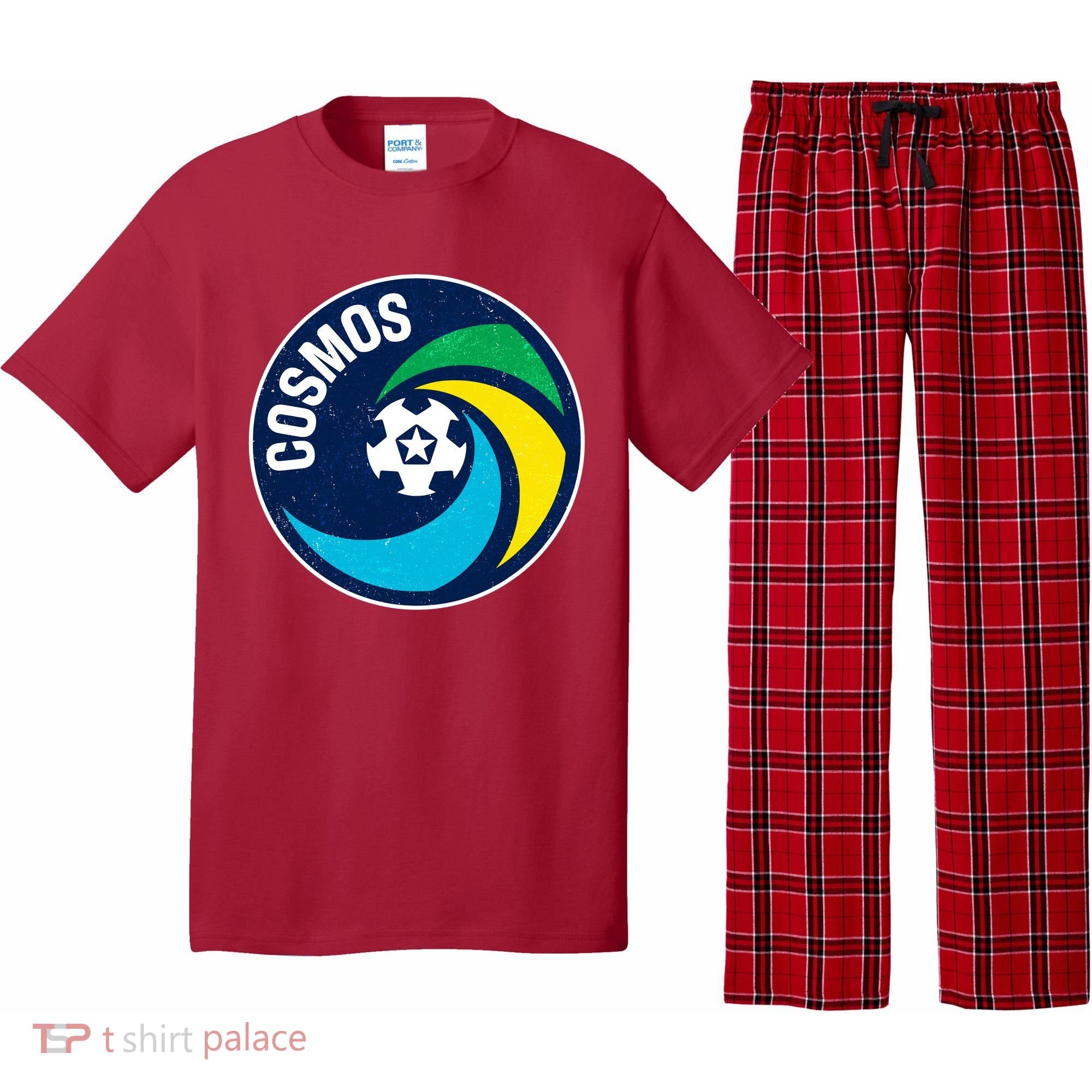 New York Cosmos Soccer Pajama Set