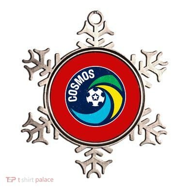 New York Cosmos Soccer Ornament