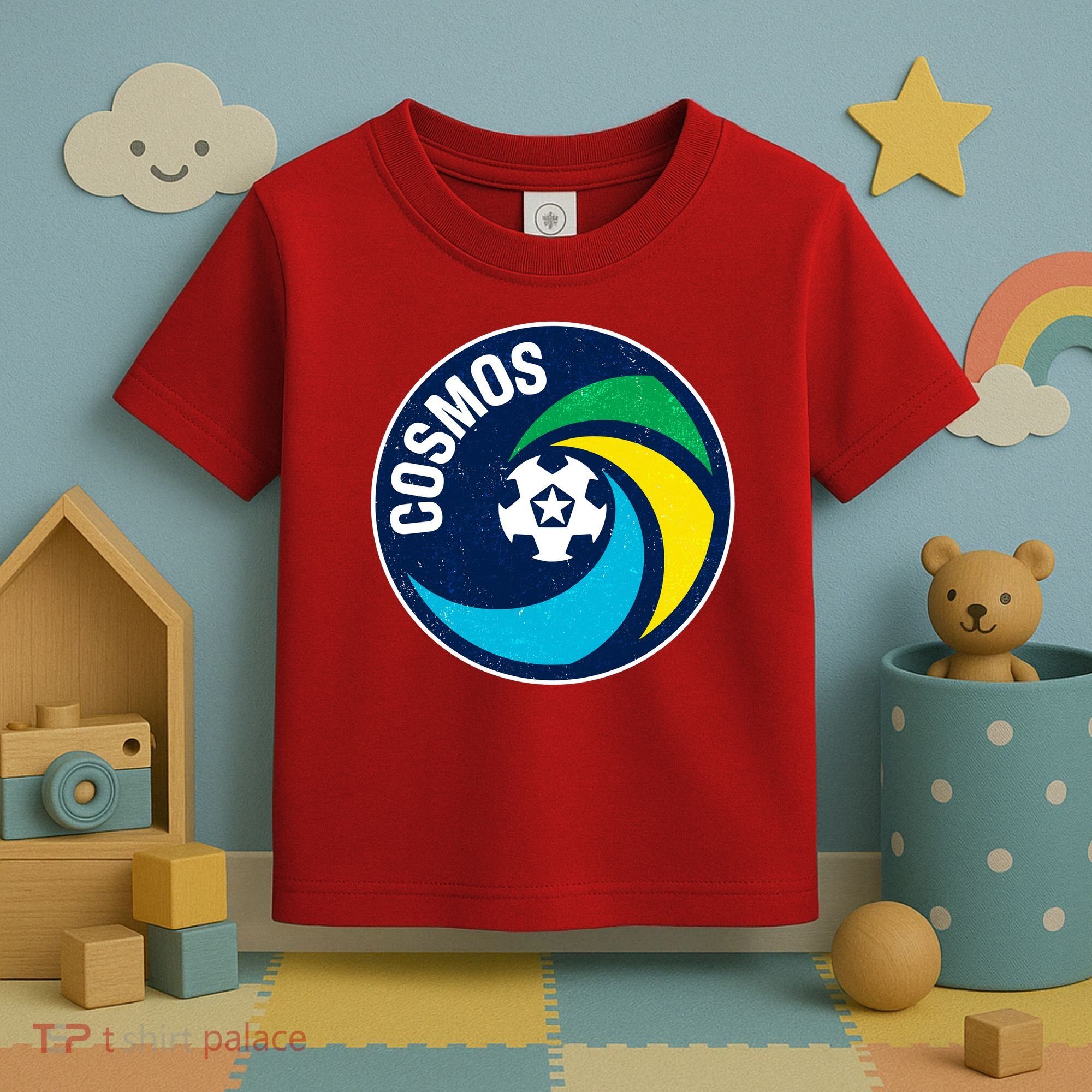 New York Cosmos Soccer Toddler T-Shirt