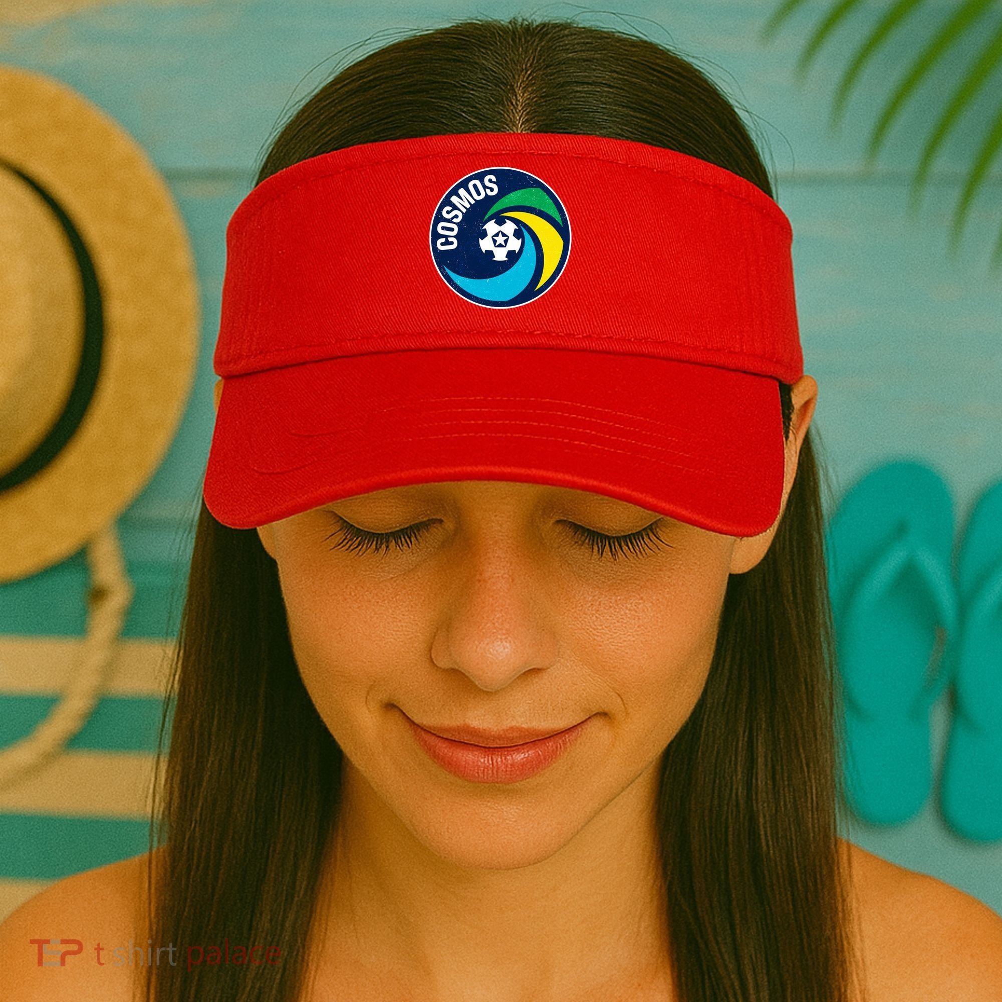 New York Cosmos Soccer Visor