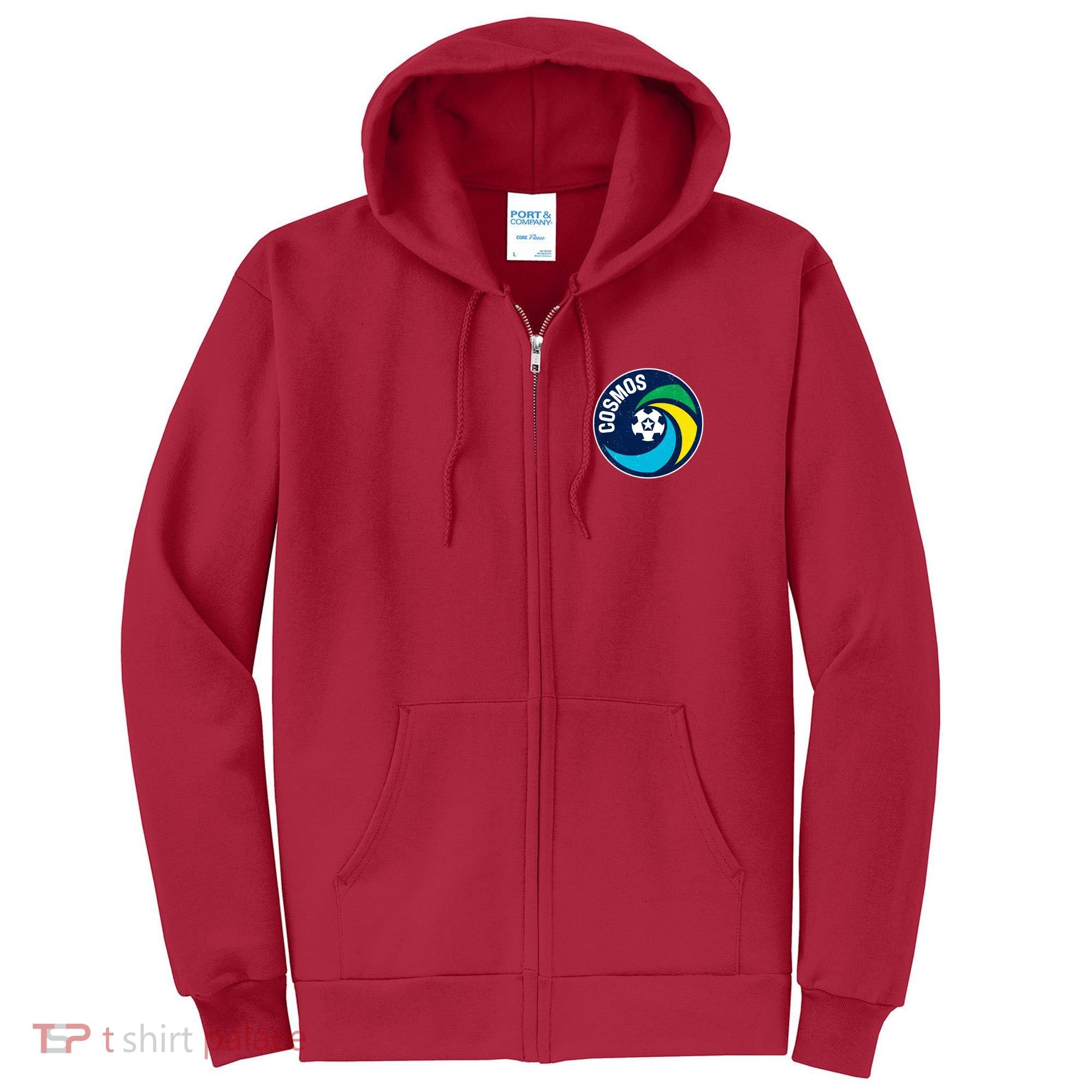 New York Cosmos Soccer Full Zip Hoodie