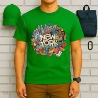 New York City Nyc Iconic Skyline Big Apple Gift Souvenir T-Shirt thumb 6