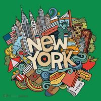 New York City Nyc Iconic Skyline Big Apple Gift Souvenir Mousepad thumb 1