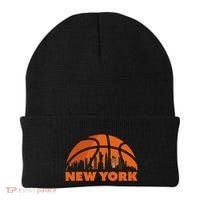 New York City Skyline Basketball Beanie thumb 0