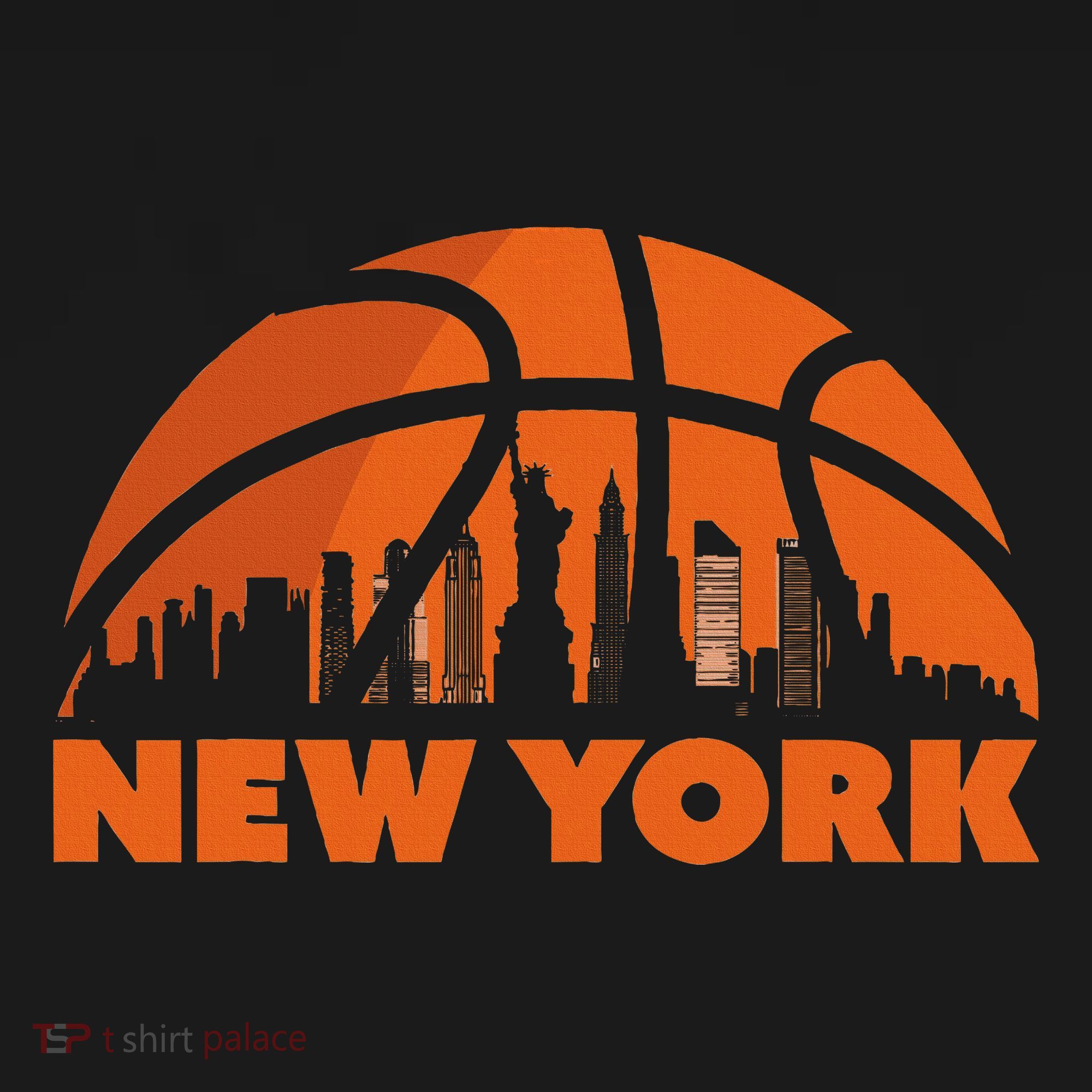 New York City Skyline Basketball Women's Hoodie