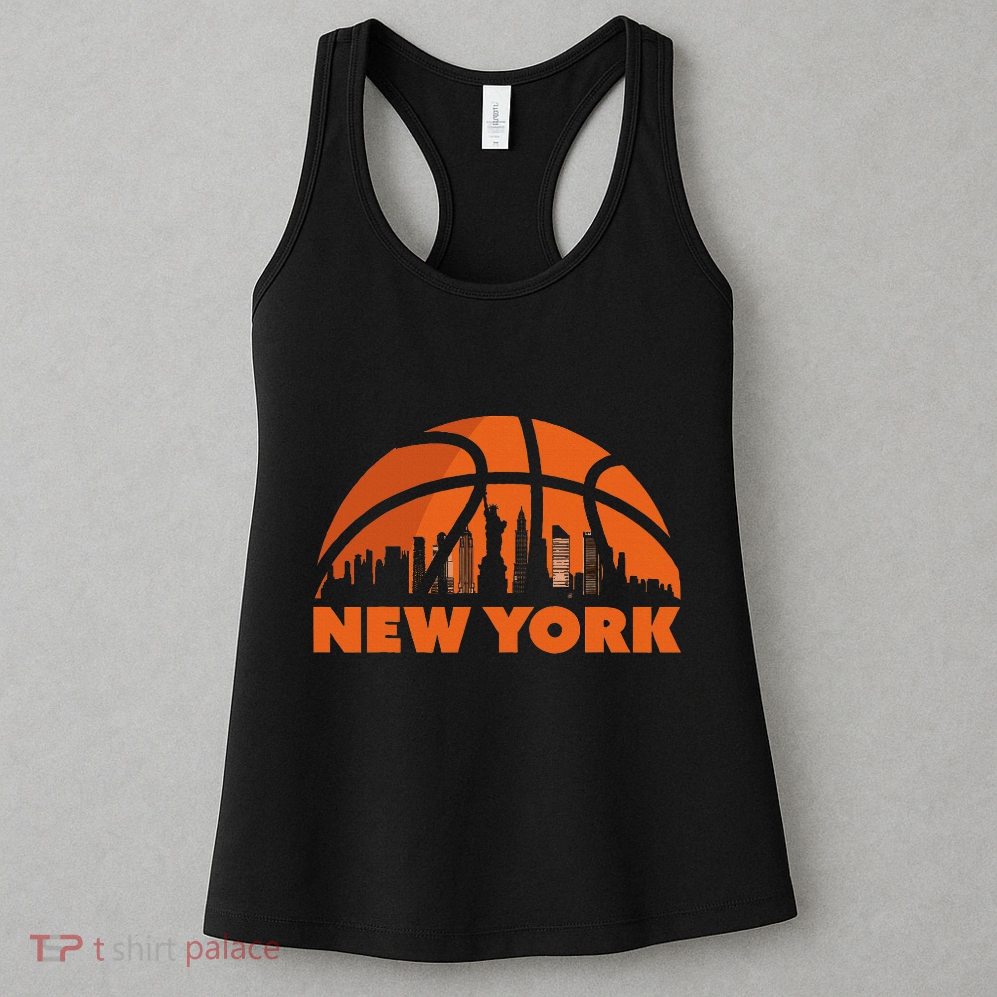 New York City Skyline Basketball Women's Tank Top