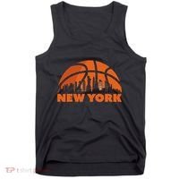 New York City Skyline Basketball Tank Top thumb 0
