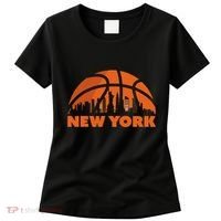 New York City Skyline Basketball Women's T-Shirt thumb 0