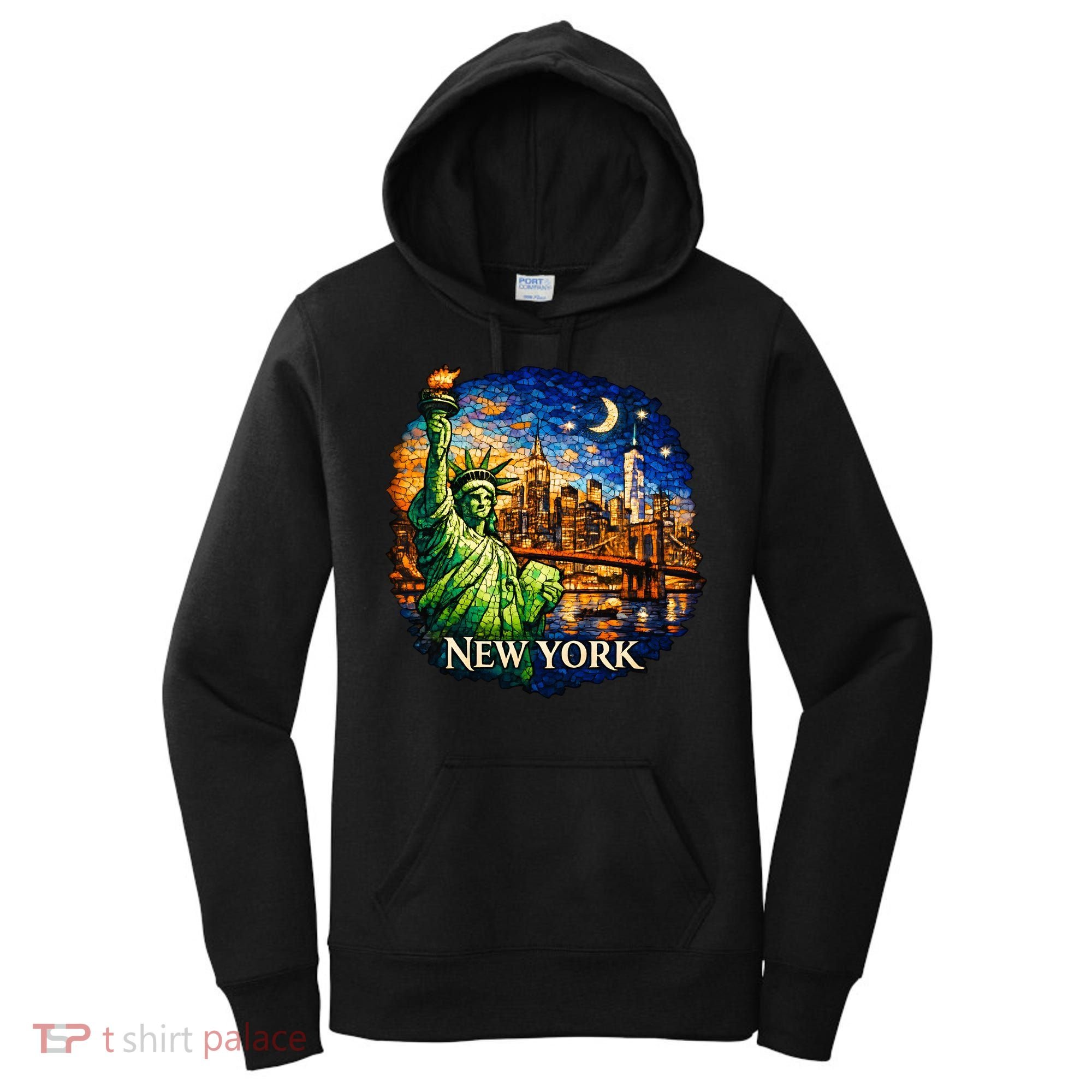 New York City Mosaic Women's Hoodie