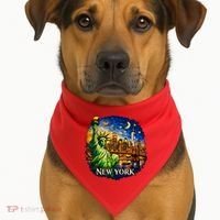 New York City Mosaic USA-Made Doggie Bandana thumb 1