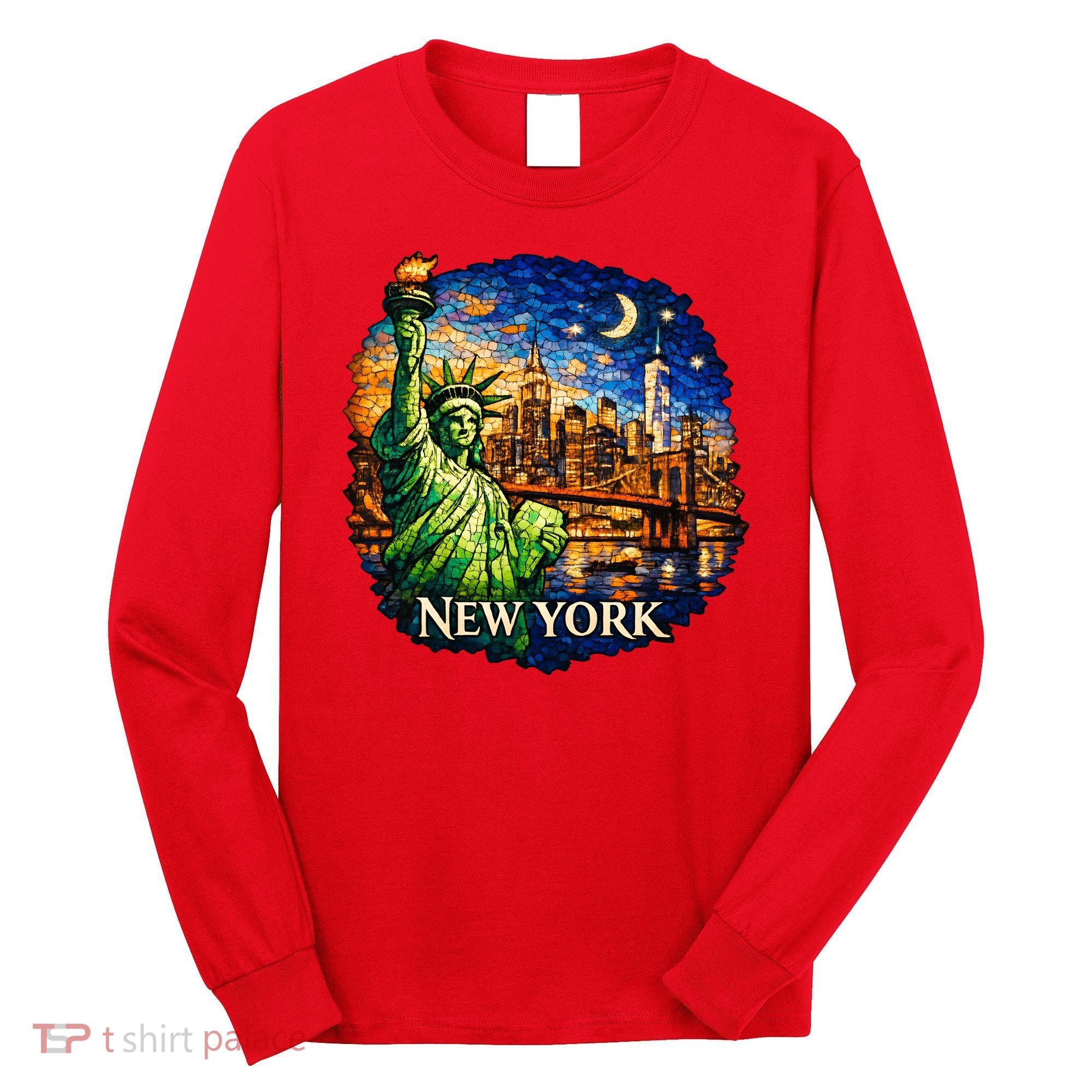New York City Mosaic Long Sleeve Shirt