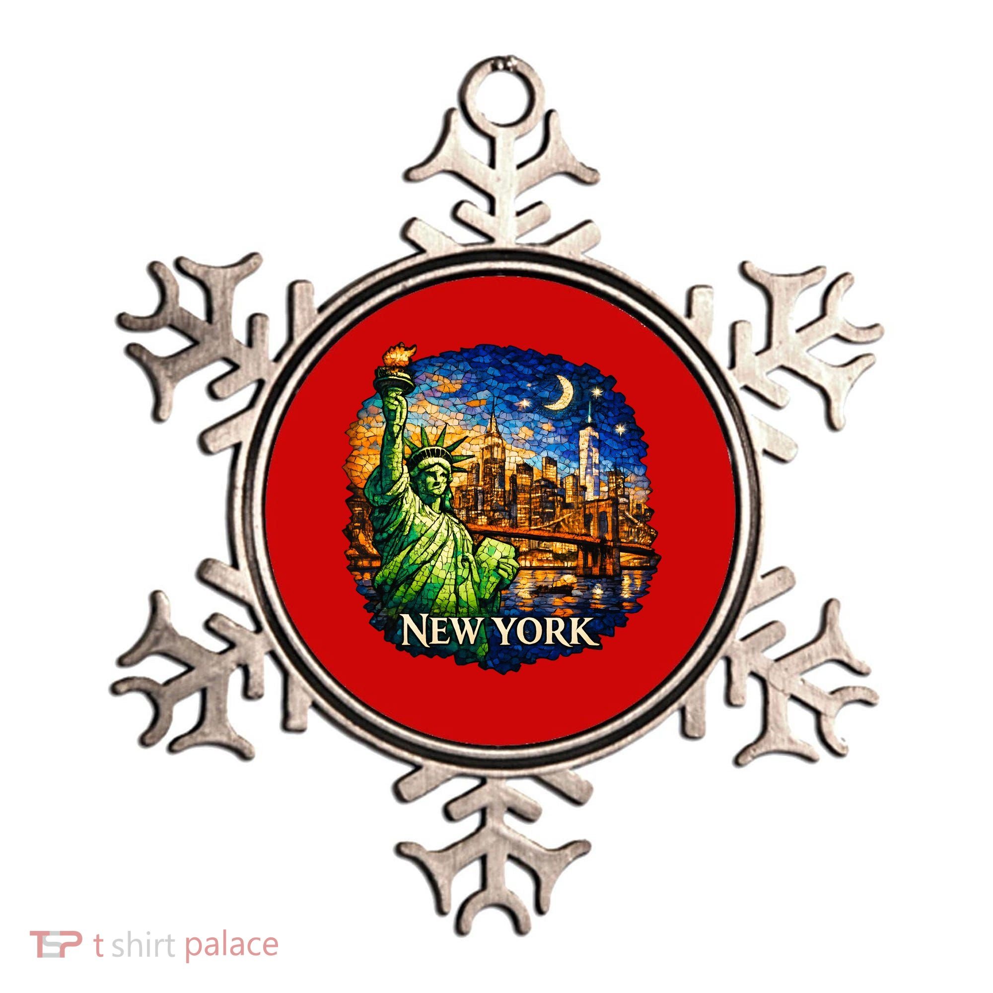 New York City Mosaic Ornament