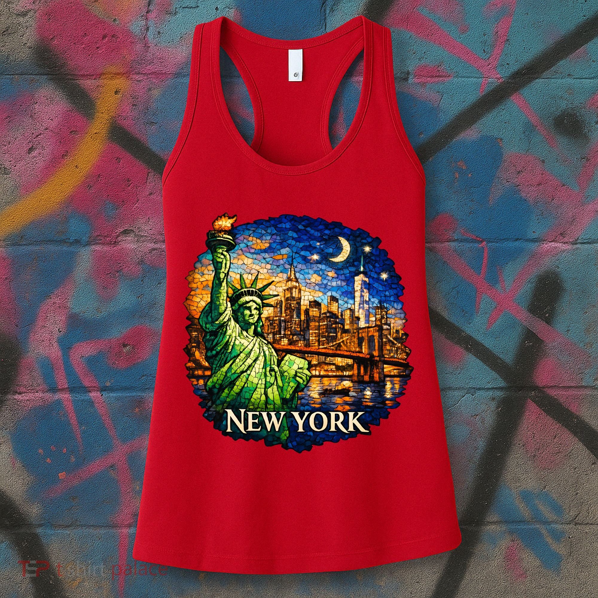 New York City Mosaic Women's Tank Top