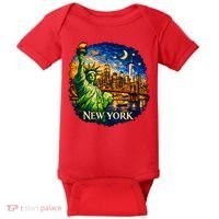 New York City Mosaic Baby Bodysuit thumb 0