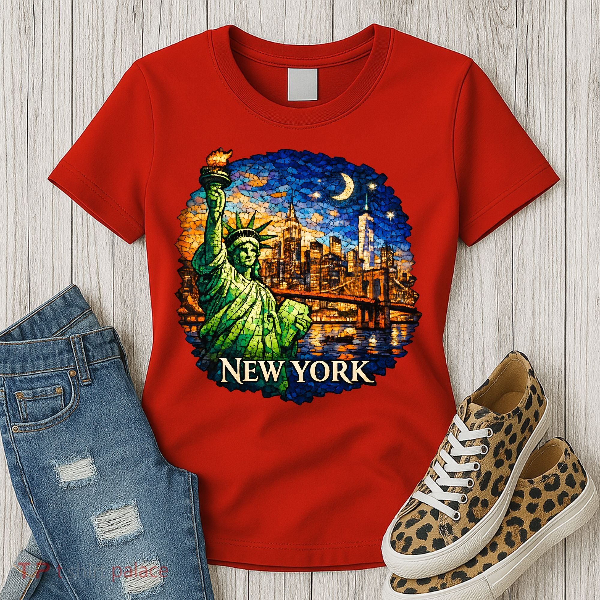 New York City Mosaic Women's T-Shirt