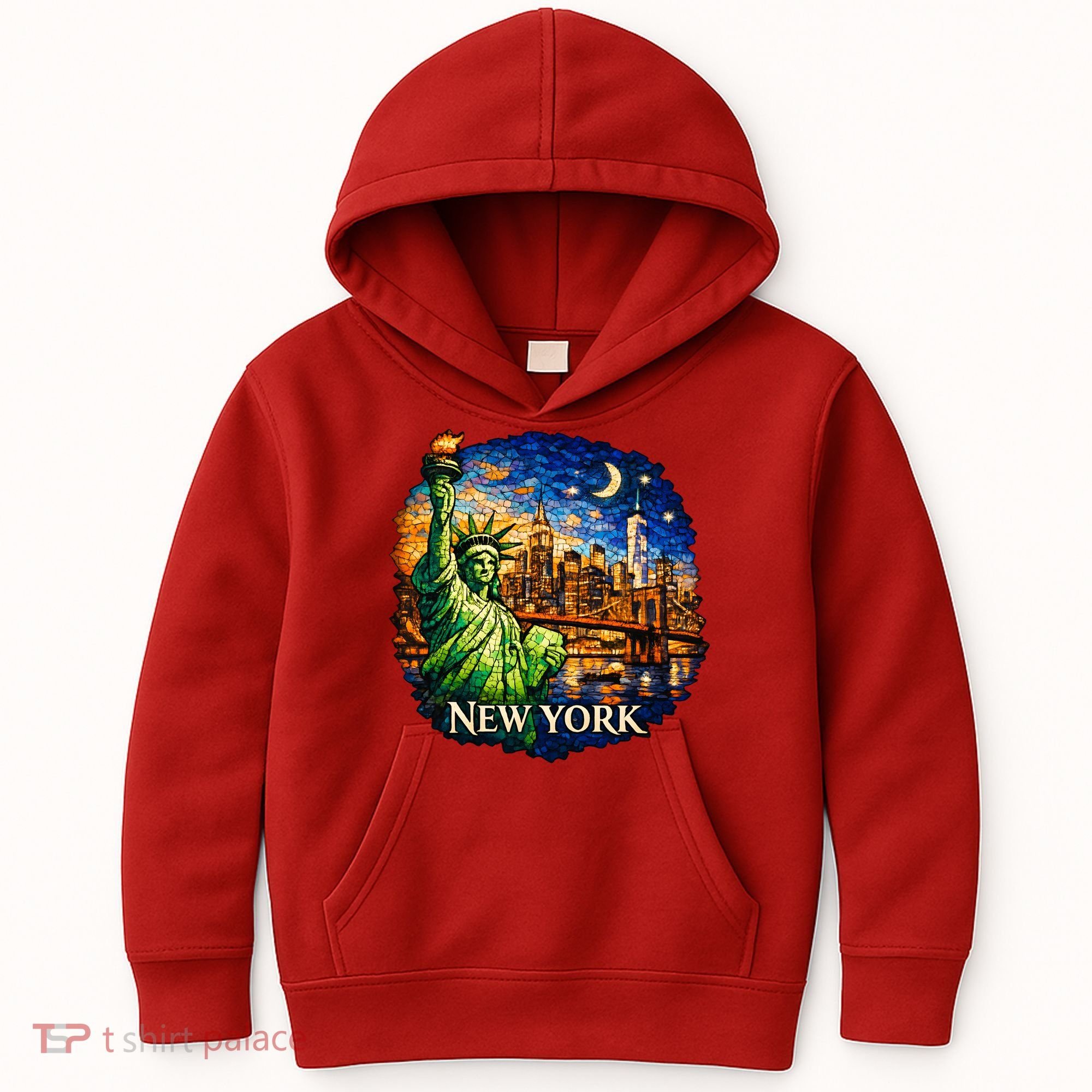 New York City Mosaic Kids Hoodie