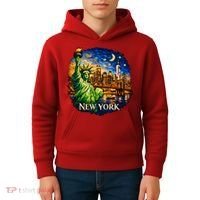 New York City Mosaic Kids Hoodie thumb 4
