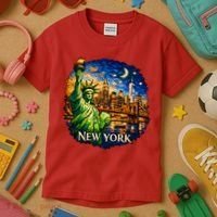 New York City Mosaic Kids T-Shirt thumb 3