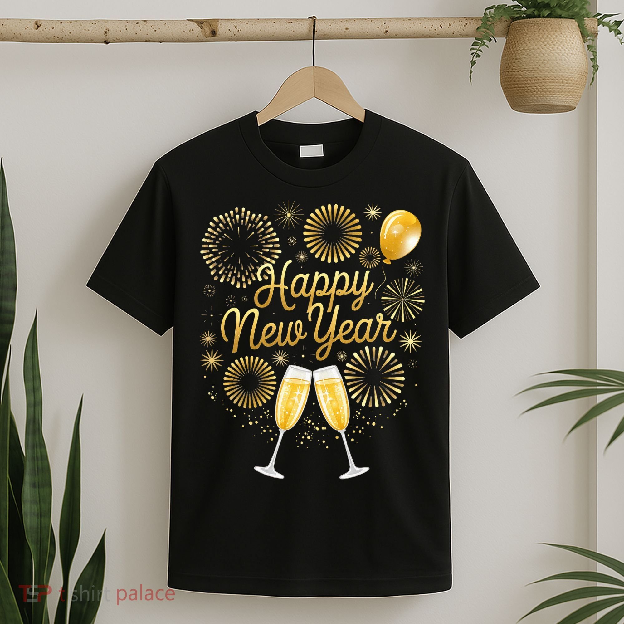 New Years Eve Party Supplies Nye Matching Happy New Year T-Shirt