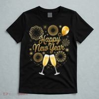 New Years Eve Party Supplies Nye Matching Happy New Year T-Shirt thumb 5