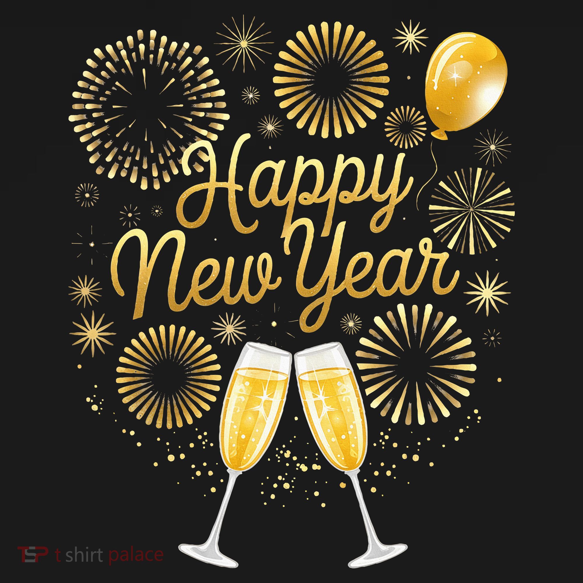 New Years Eve Party Supplies Nye Matching Happy New Year Women's Tank Top