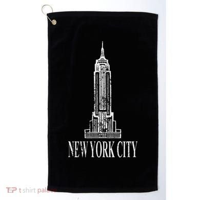 New York Empire State Building Classic Golf Towel