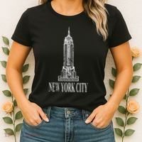 New York Empire State Building Classic Women's T-Shirt thumb 2
